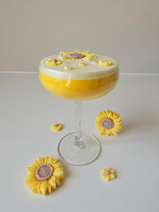 Pre-Order: Zonnebloem Cocktail Geurkaars