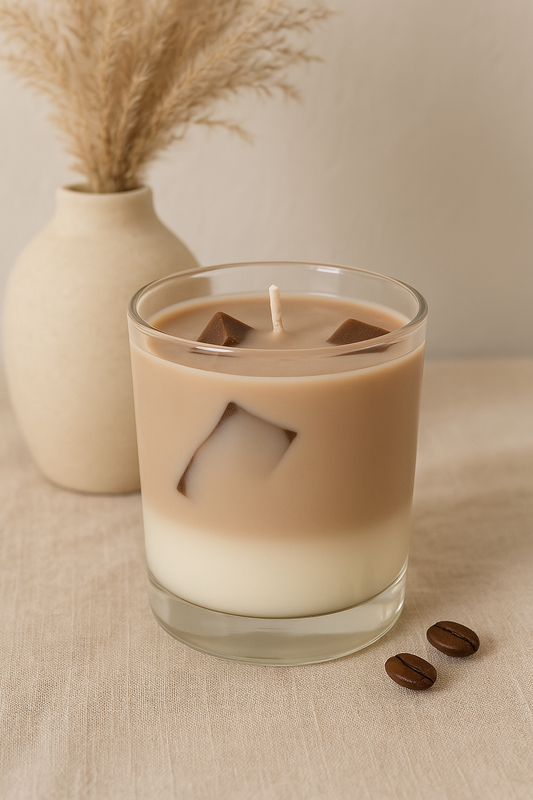Iced Latte Geurkaars – Romige Koffiegeur in Stijlvol Design