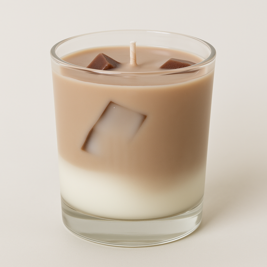 Iced Latte Geurkaars – Romige Koffiegeur in Stijlvol Design