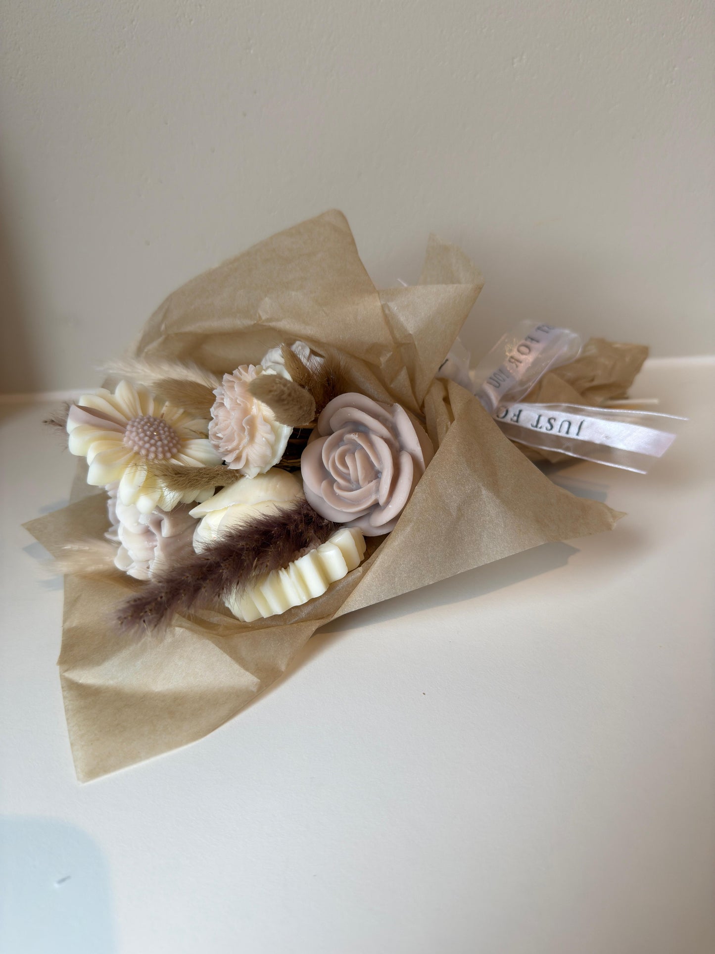 Waxmelts Boeket – Handgemaakt Geurend Bloemenboeket